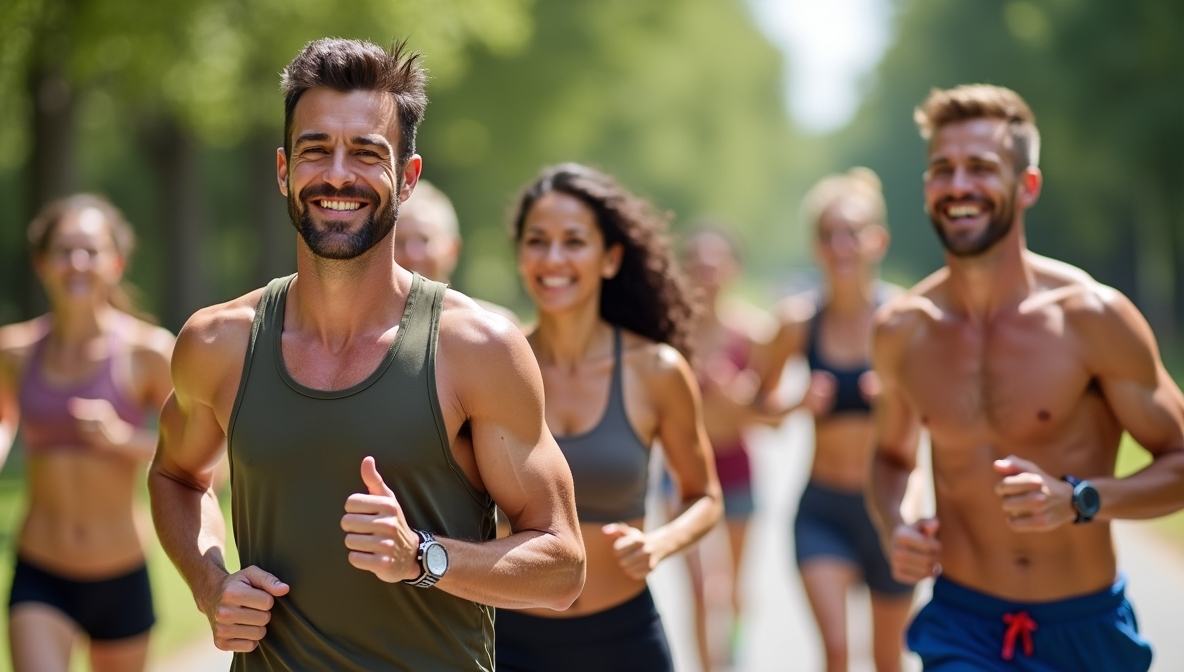 Morning collage visual Fragmented collage of calm morning objects and geometric forms